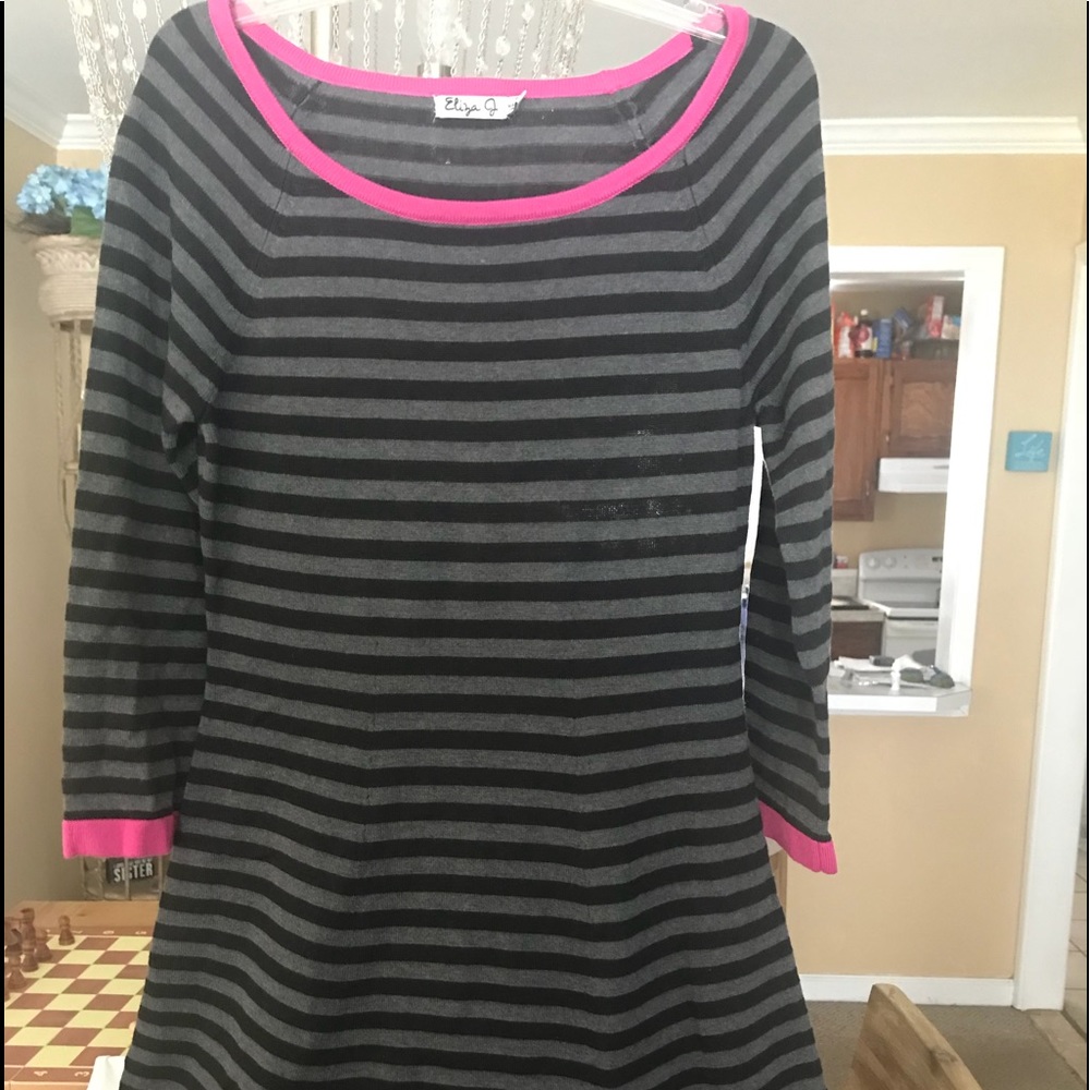 Eliza J Mid Thigh Sweater dress M